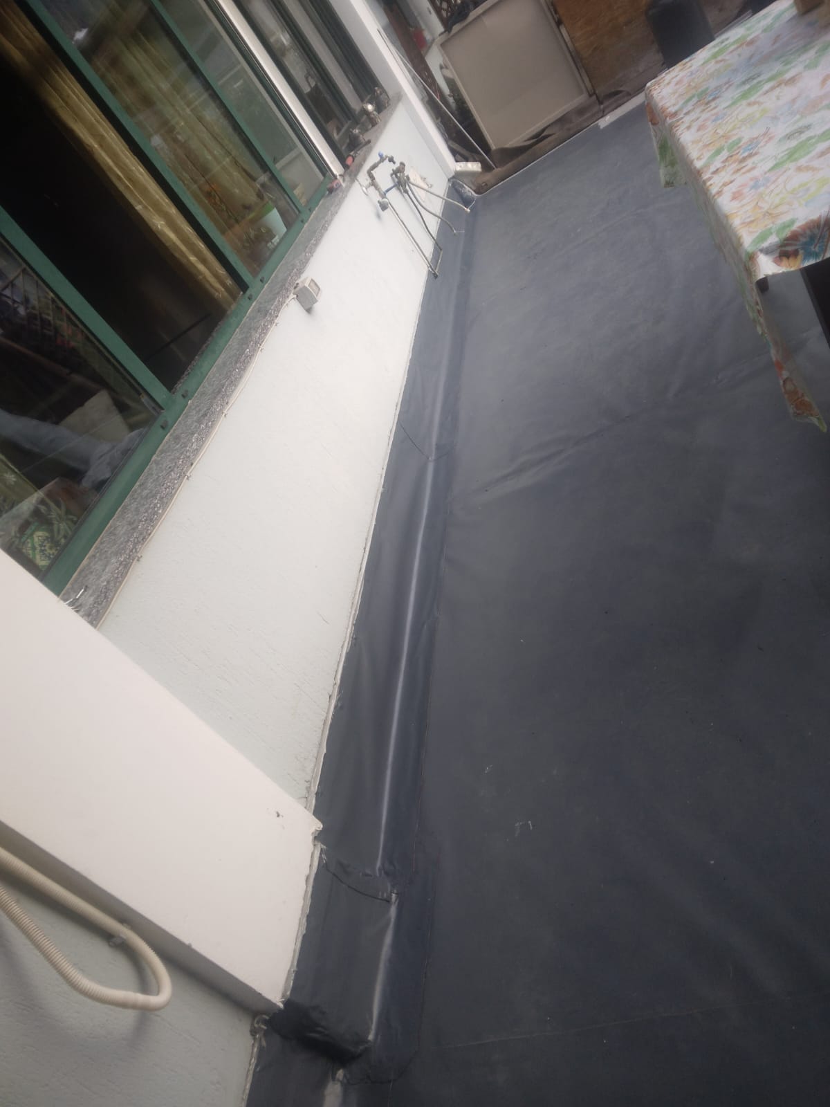 Balcon imperméabilisé membrane PVC 50m²